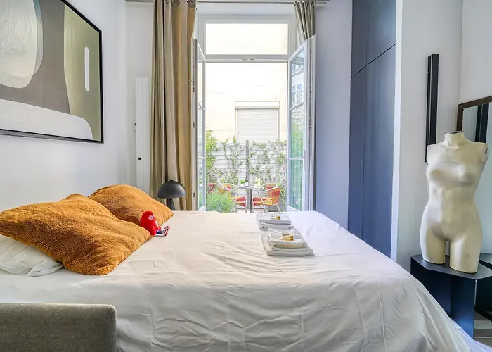Apartament Amazing Private Terrasse-sentier Paryż